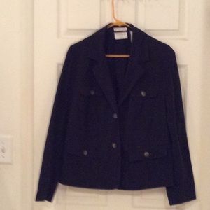 Liz Claiborne navy blue  jacket